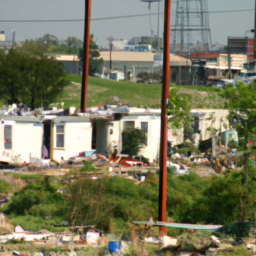 צילום של שכונת ניו אורלינס בטרמה לאחר הוריקן קתרינה, התפאורה של הסדרה