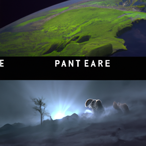 תמונת השוואה של 'כוכב הלכת 2006' וסרט תיעודי טבע עדכני