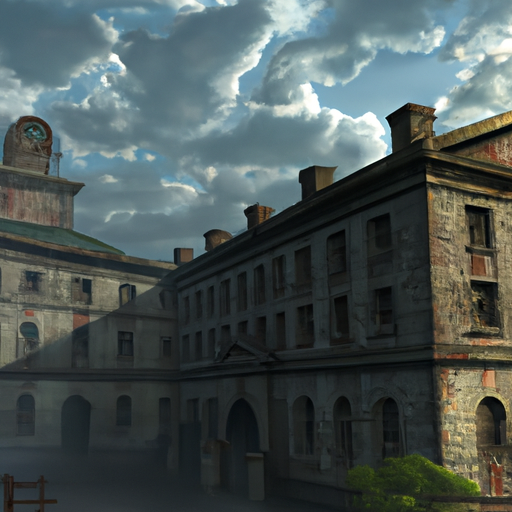 צילום של כלא ליצ'פילד, התפאורה המרכזית של הסדרה